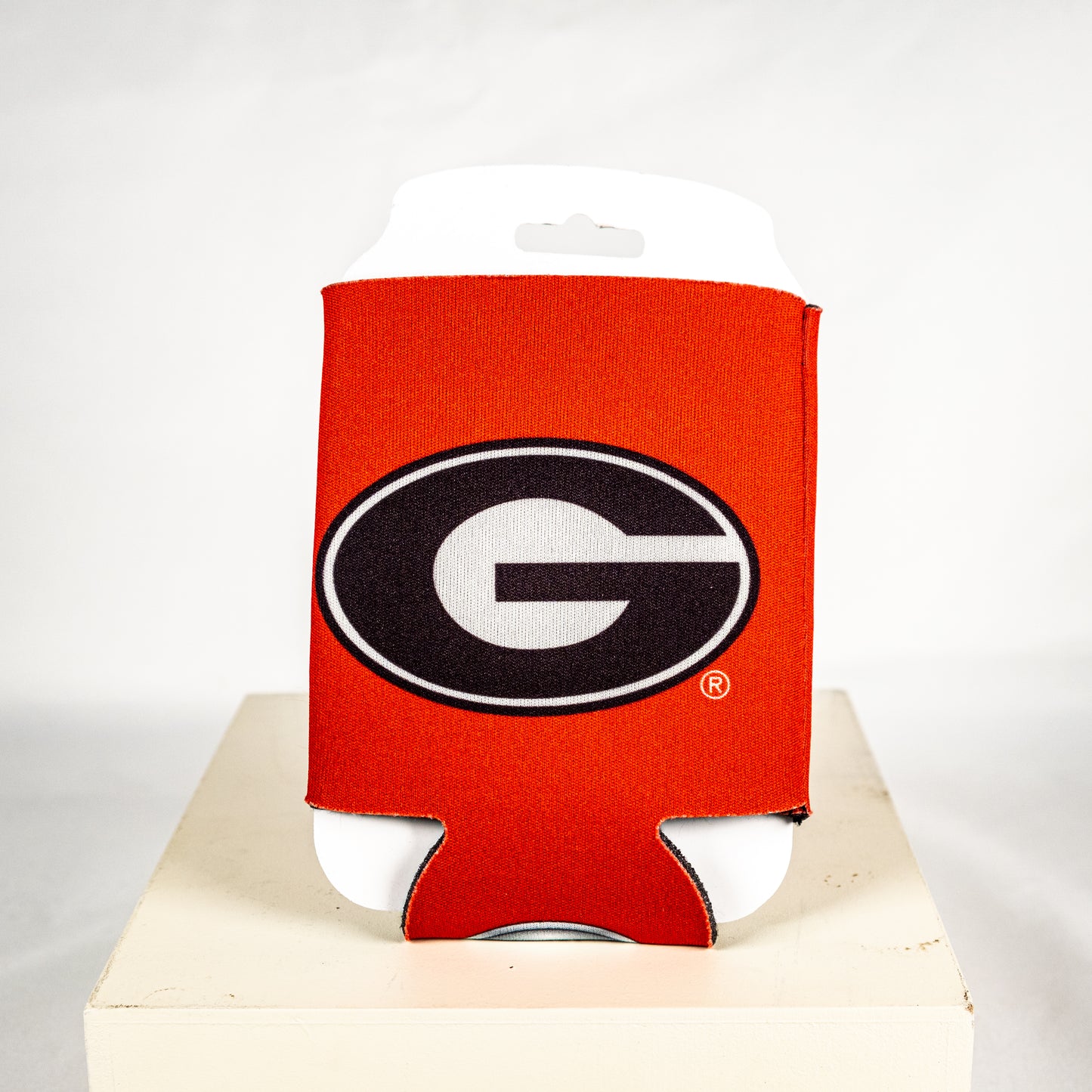 UGA Red Super G Thick Can Coozie