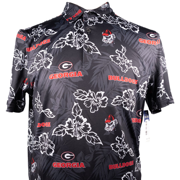 UGA Men's Polo Hawaiian Prints Foreverscoolgear&Apprel LLC