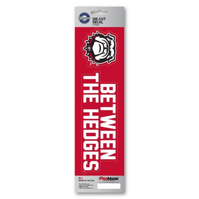 UGA New Dog/Between The Hedges Die-Cut Decal