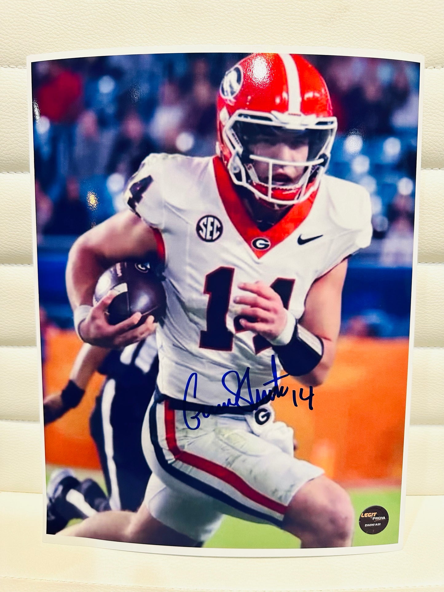 UGA Signed Gunner Stockton (#14) Collectibles