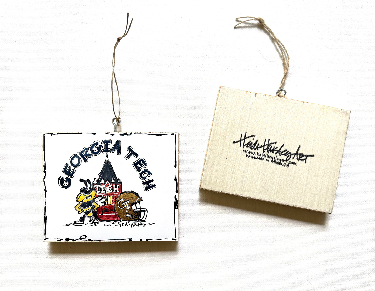 GTU Christmas Ornament by Heidi Hensley