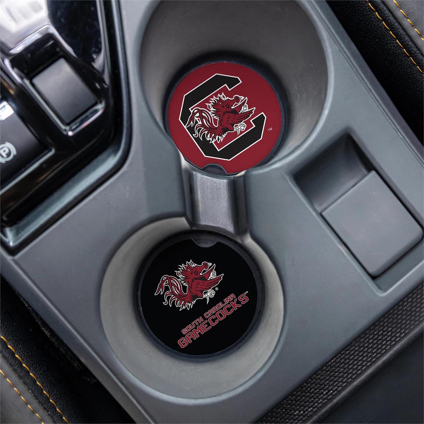 USC Car Coaster 2-pack Set