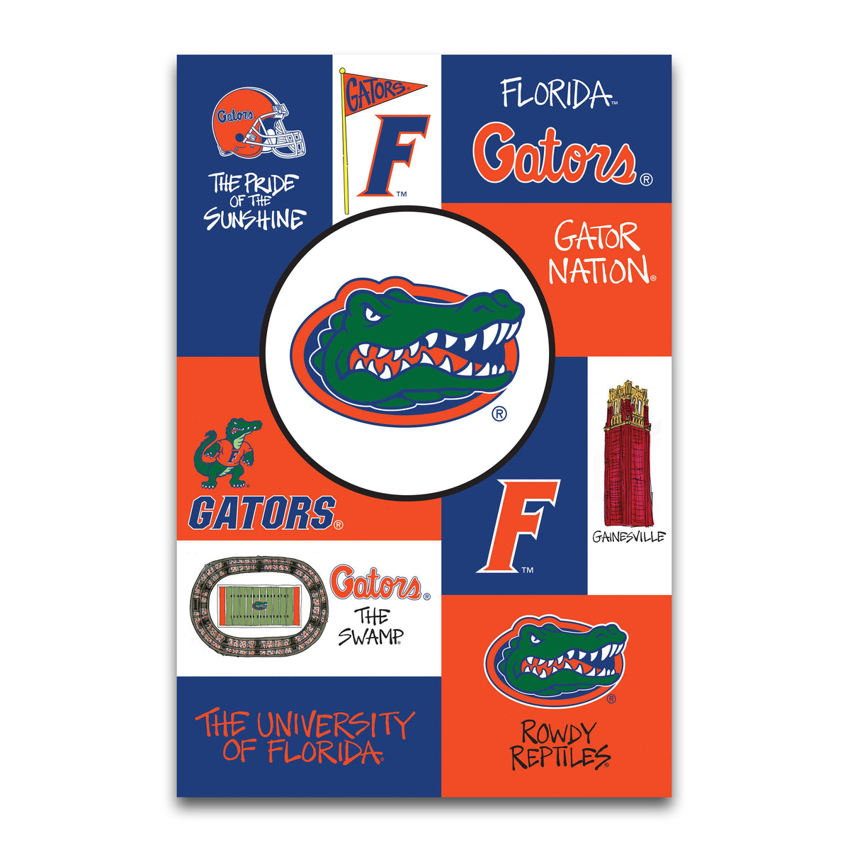 FLA Collage GF Garden Flag