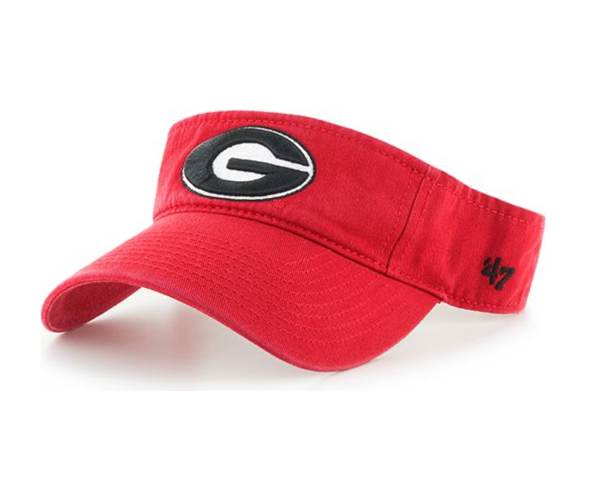 UGA '47 Brand Clean Up Visor with Super G