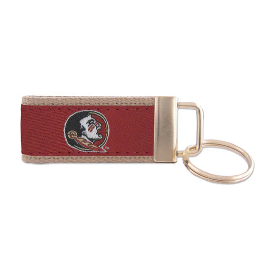 FSU Seminoles Ribbon Keychain