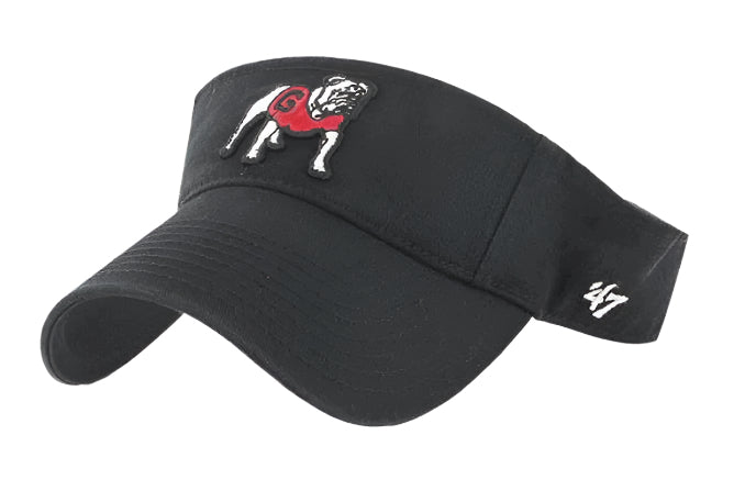 UGA '47 Brand Clean Up Visor with Standing Dog