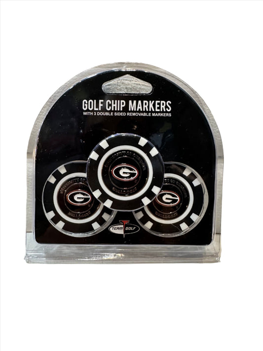 UGA Golf Chip Markers