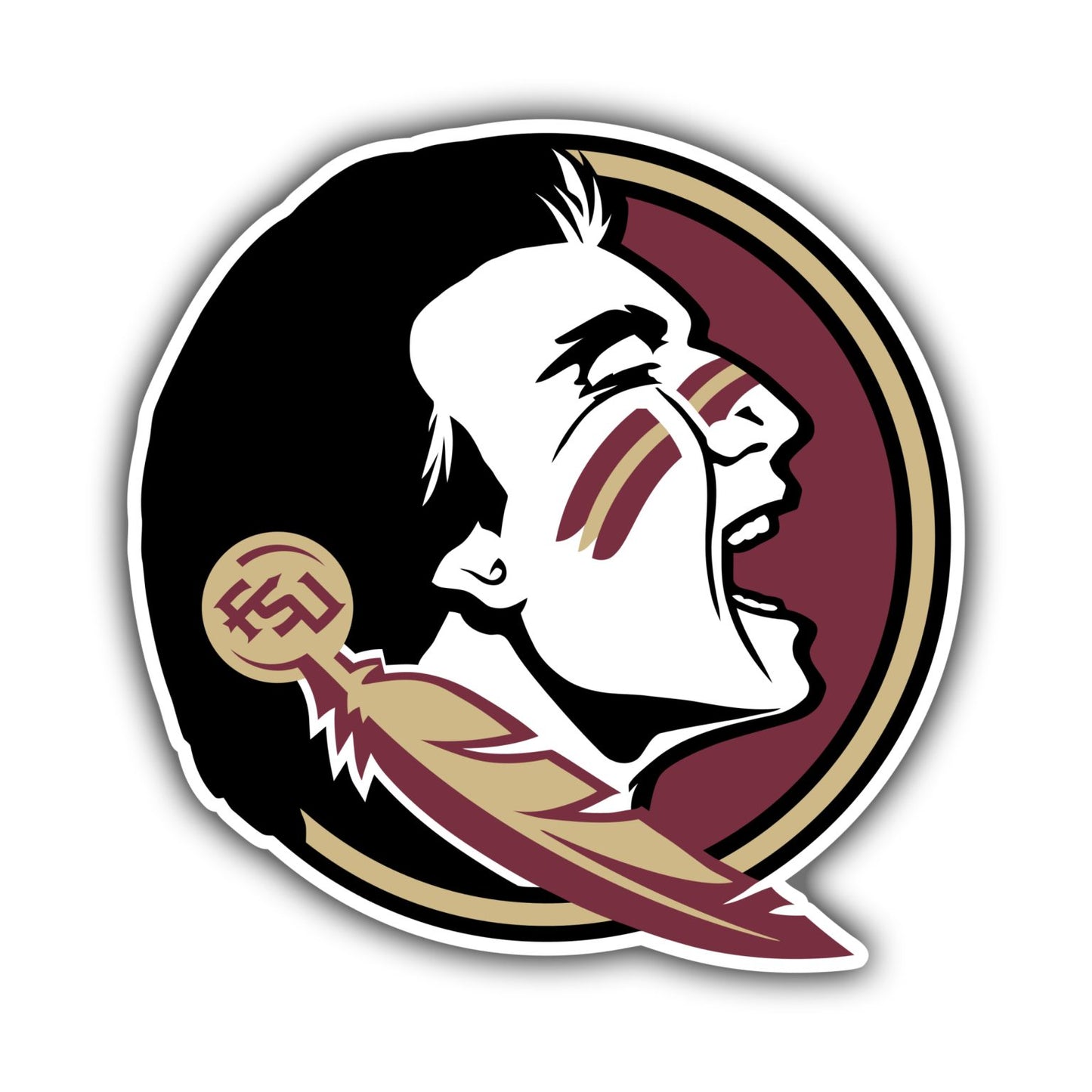 FSU Seminoles Mascot Decal