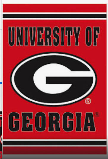 UGA House Flag 30x40 University G Georgia