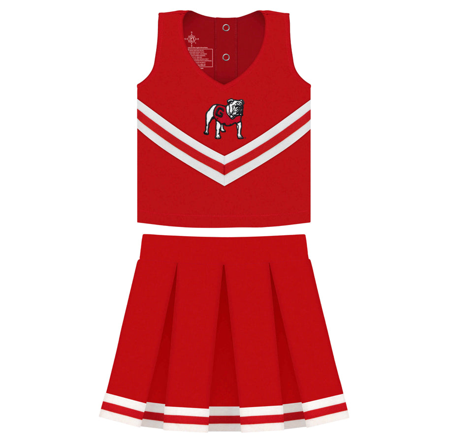 UGA Cheer Dress Youth 3-Piece