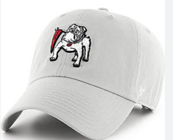 UGA '47 Brand Vin Steel Grey Clean Up Hat