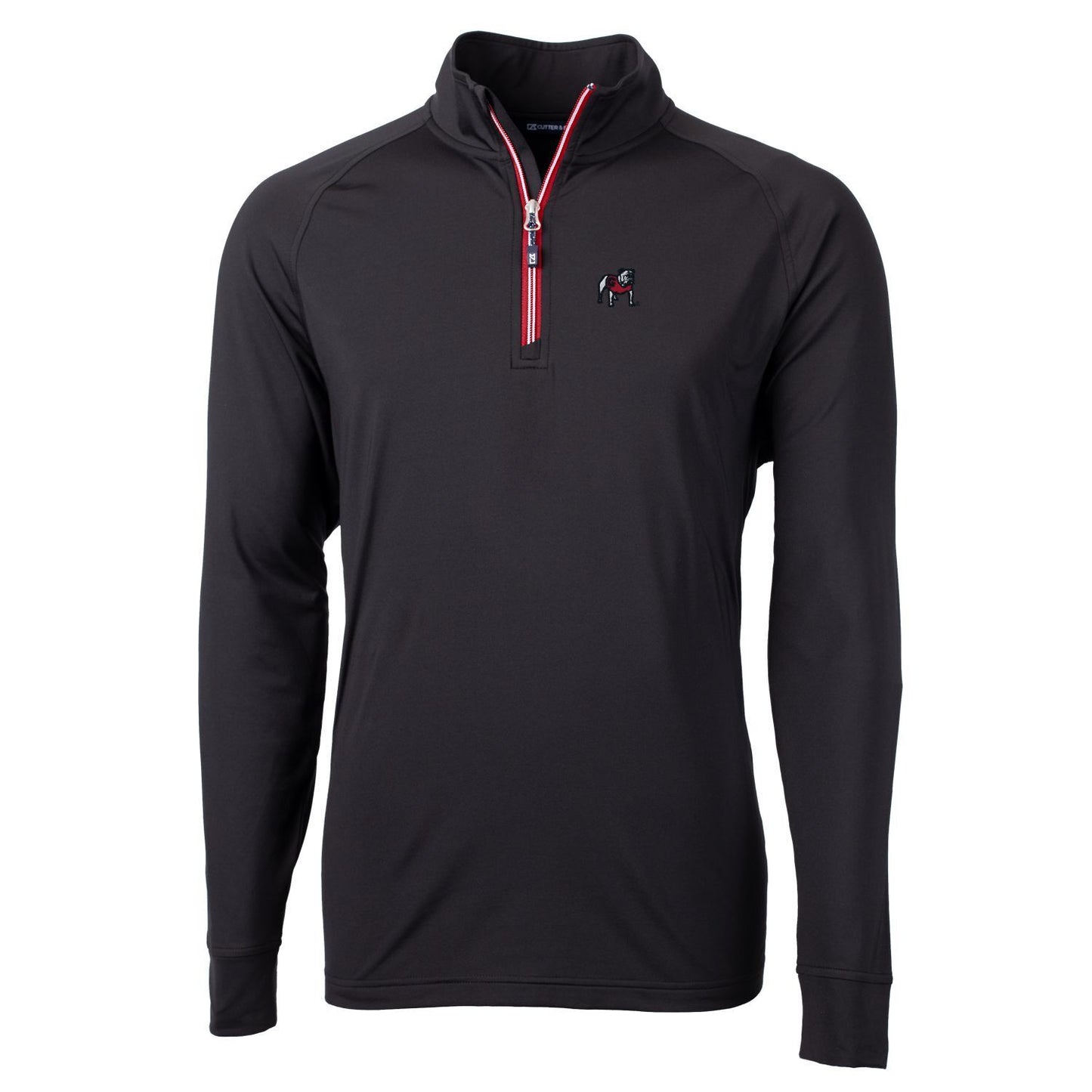 UGA Cutter & Buck Men's Quarter Zip Pullover 25'