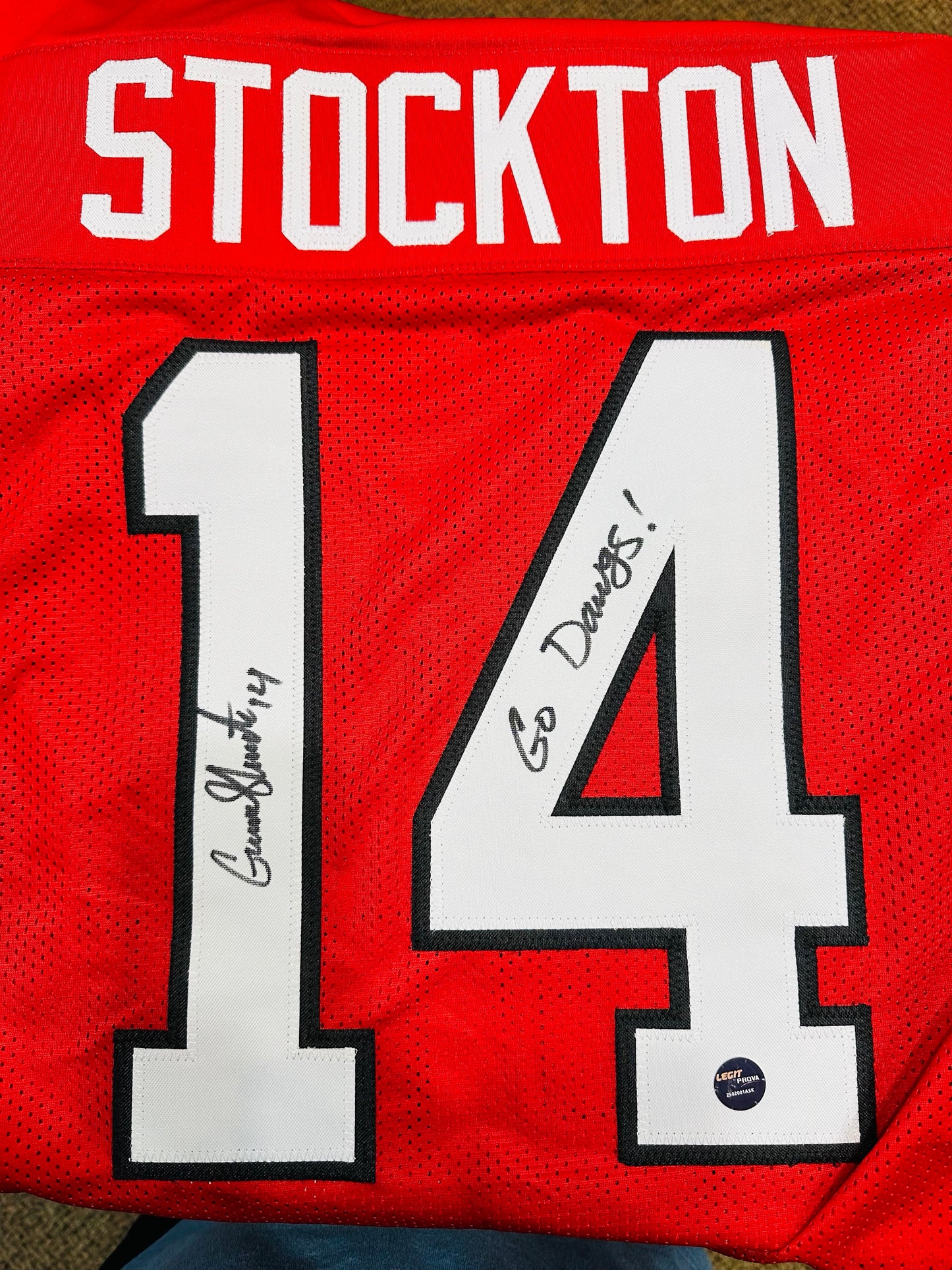 UGA Signed Gunner Stockton (#14) Collectibles