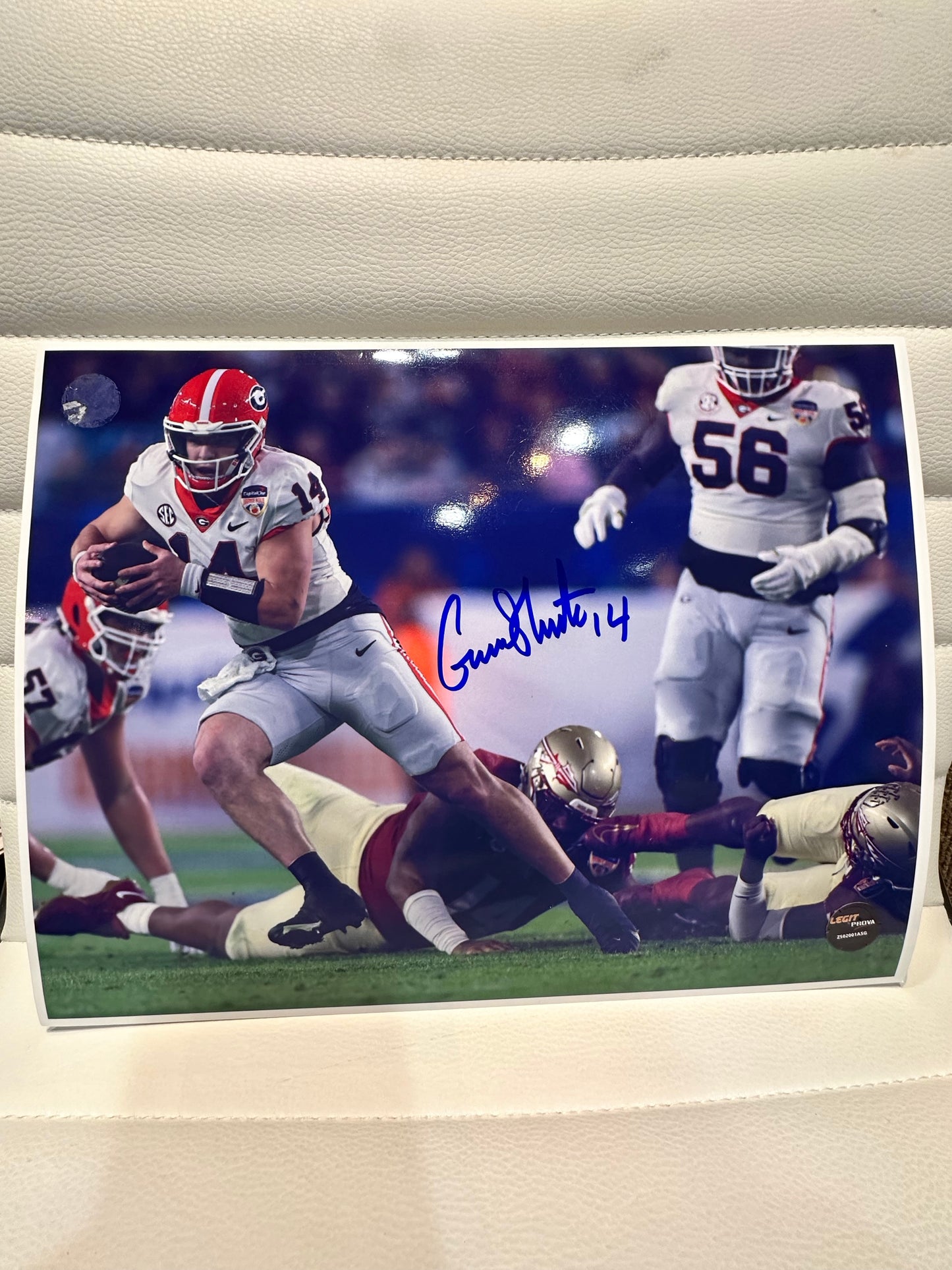UGA Signed Gunner Stockton (#14) Collectibles