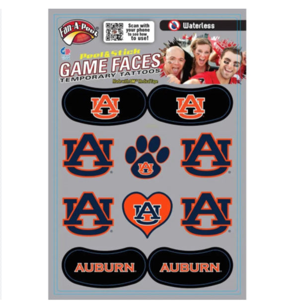 AUB Face Tattoos Combo
