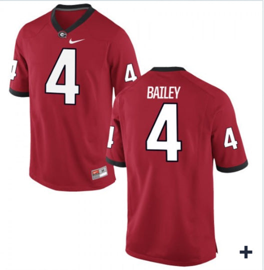 UGA Signed Champ Bailey (#4) Football Jersey