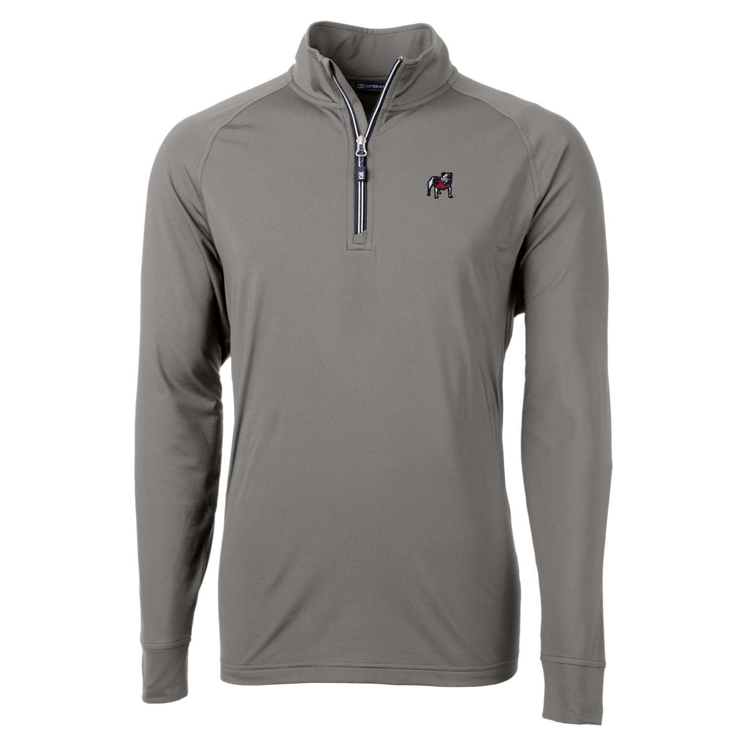 UGA Cutter & Buck Men's Quarter Zip Pullover 25'