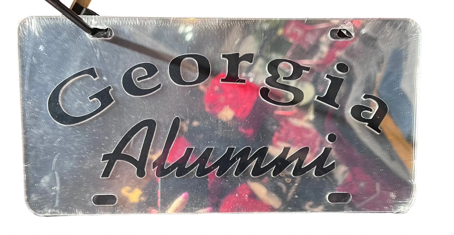 UGA "Alumni" Georgia Arch License Plate