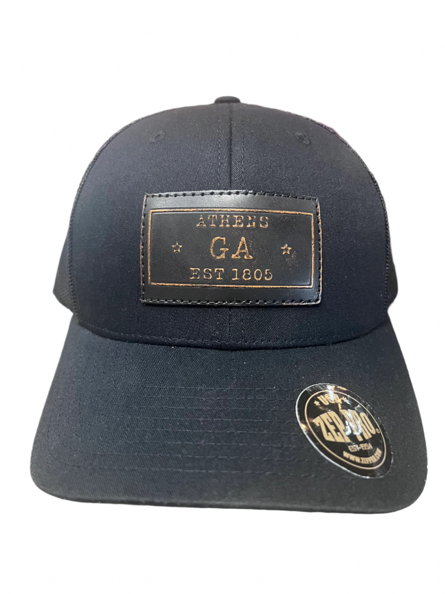 UGA Richardson Leather Patch Hat
