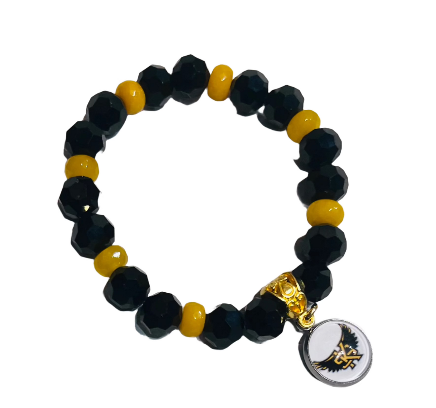 KSU Handmade Beaded Bracelet