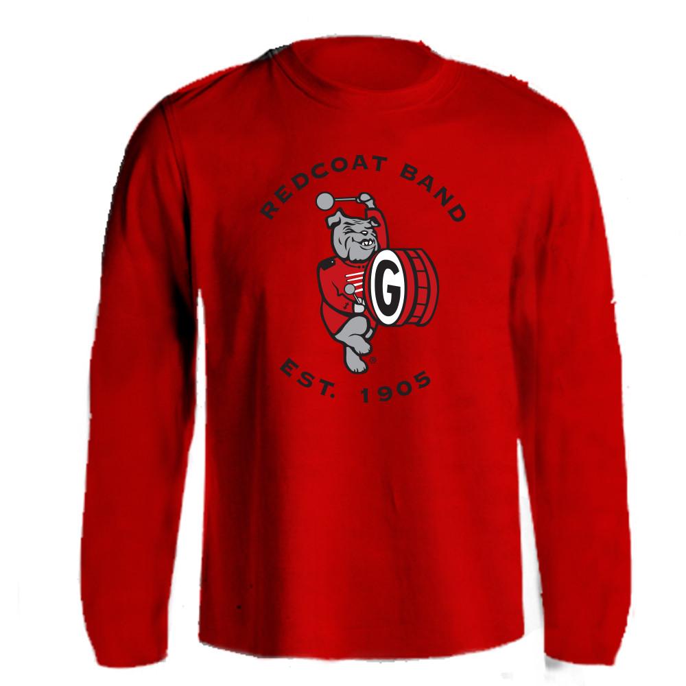 UGA Redcoat Band Logo Unisex Long Sleeve T-shirt