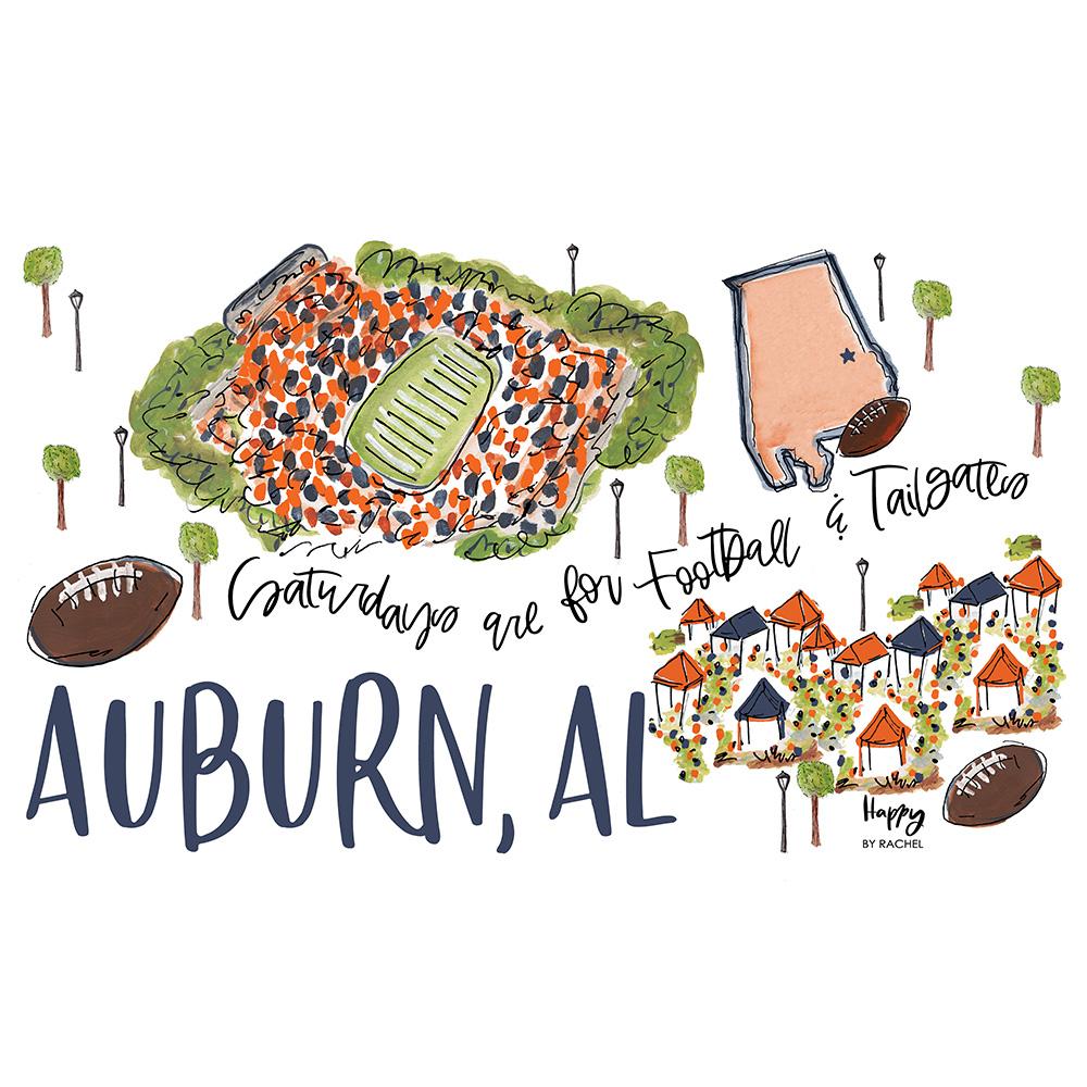 AUB Swig Saturday In Auburn Mega Mug 40oz