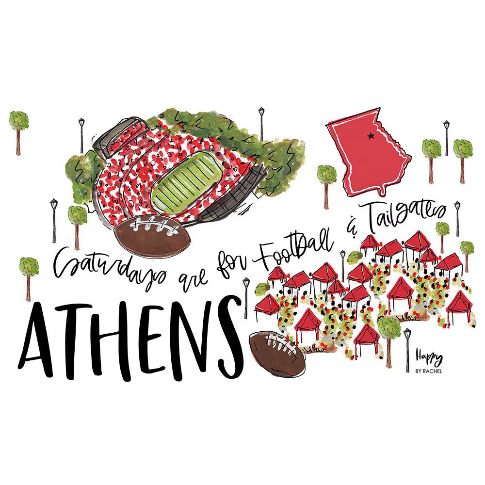 UGA Swig Saturday in Athens Mega Mug 40oz