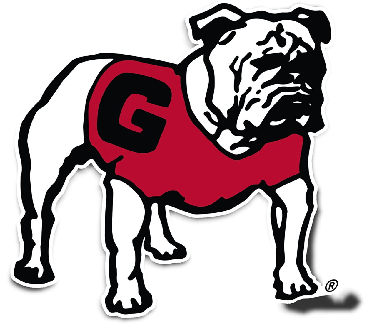 UGA Standing Dog Magnet
