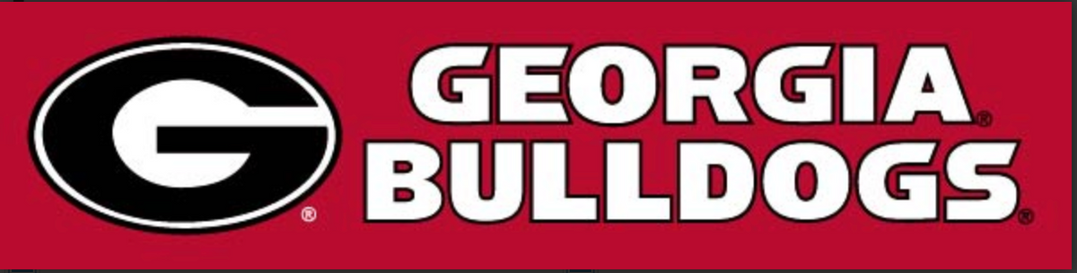UGA Banner Super G 10" | Foreverscoolgear&Apprel LLC