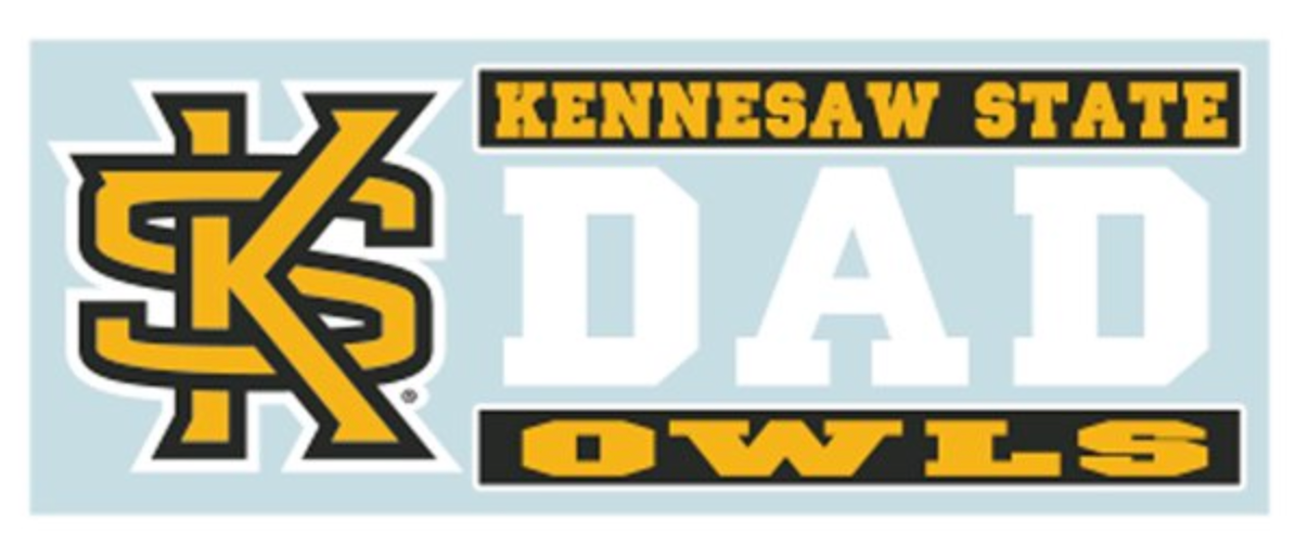 KSU "DAD" Decal