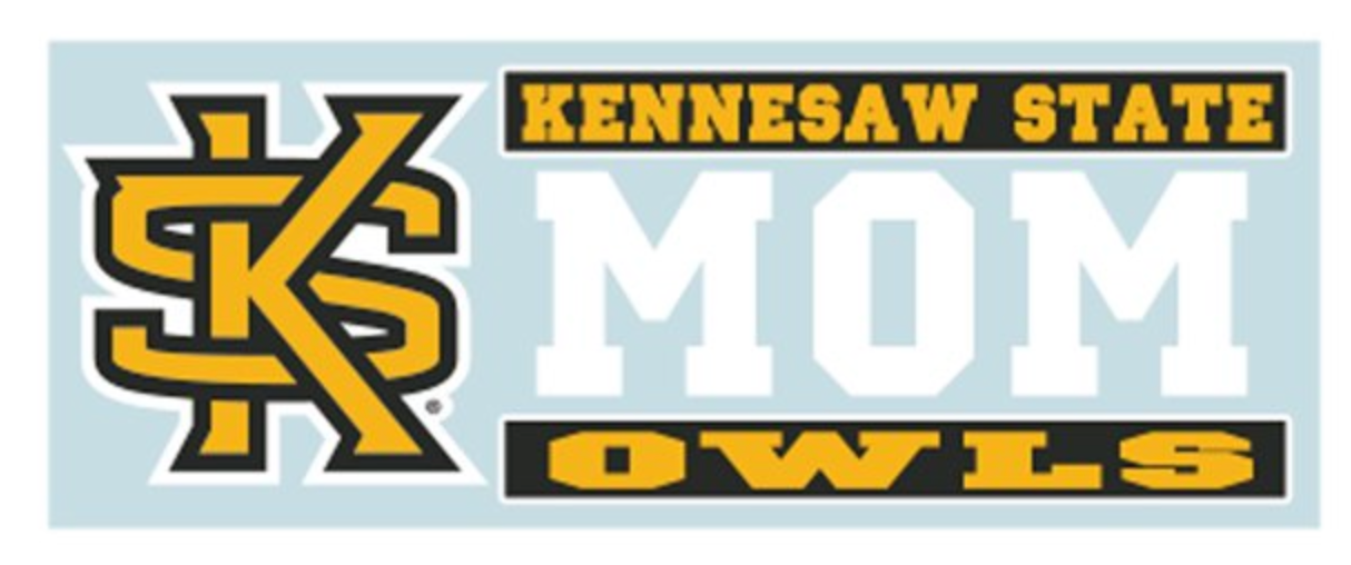 KSU "MOM" Decal