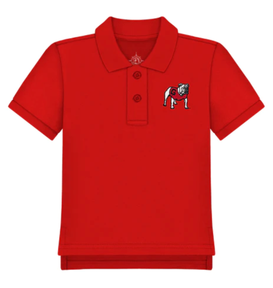 UGA Toddler Polo Shirt
