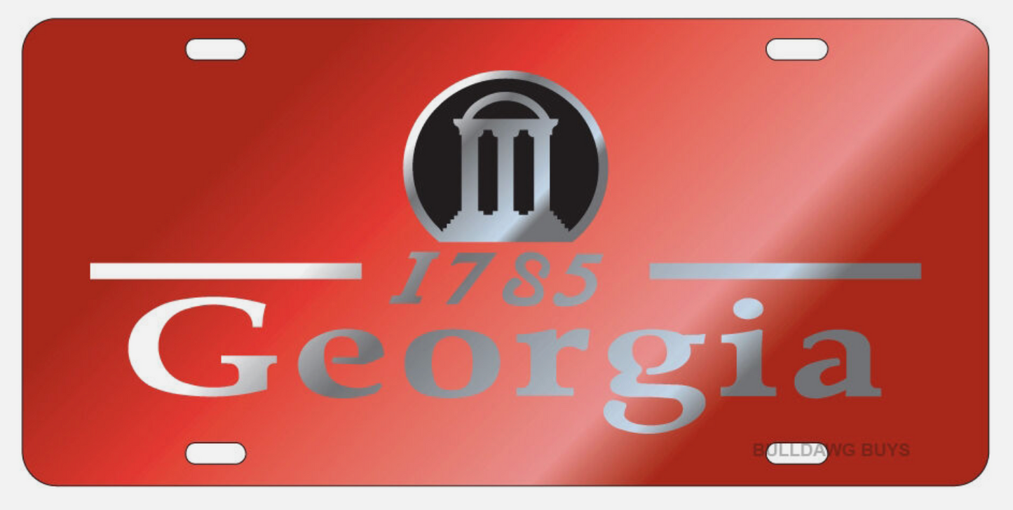 UGA "1785 Arches" License Plate
