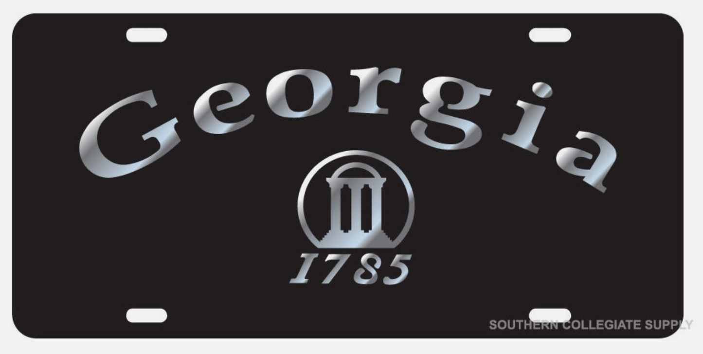 UGA "1785 Arches" License Plate