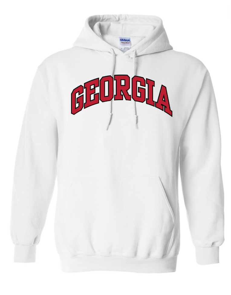 UGA Arch Hoodie Sweatshirt