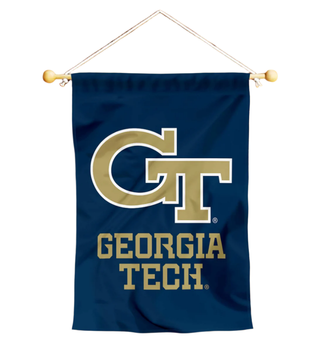 GA Tech Hanging Wall Flag