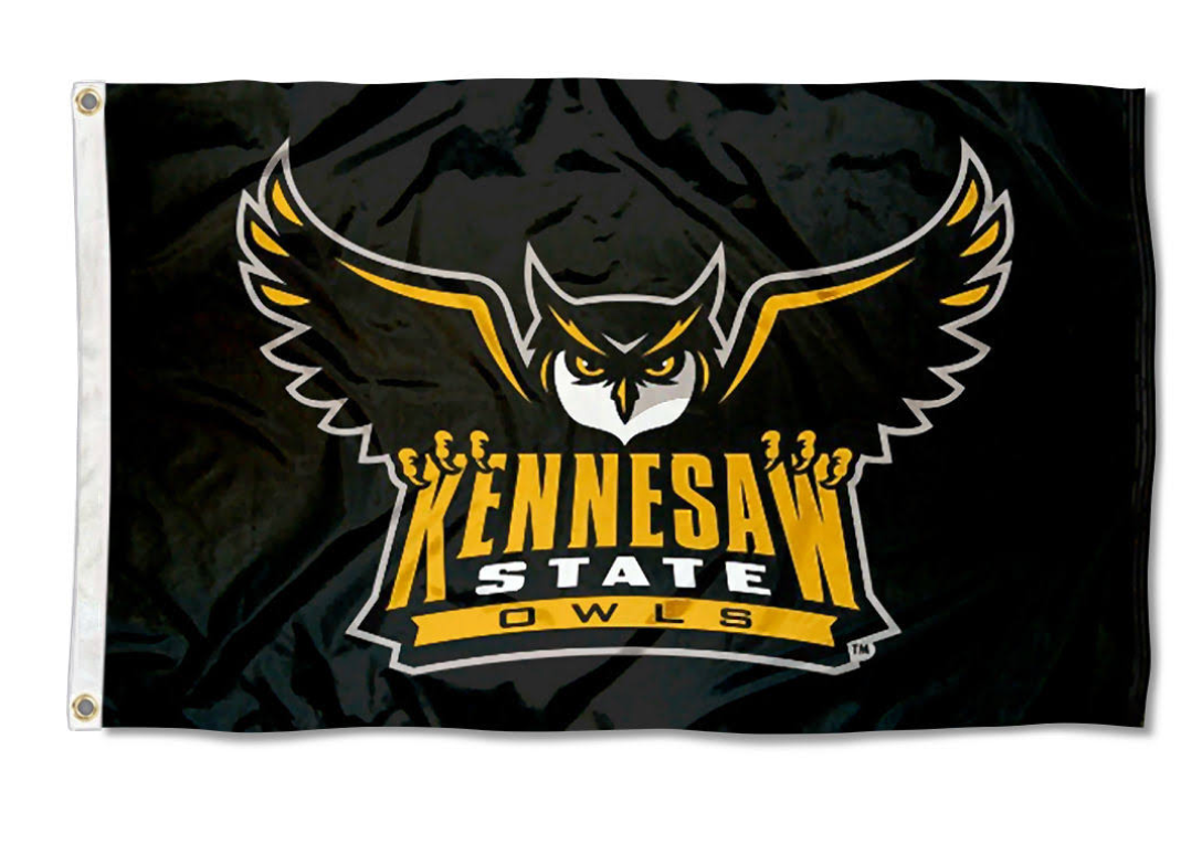 KSU 3'x5' Owl House Flag With Grommets