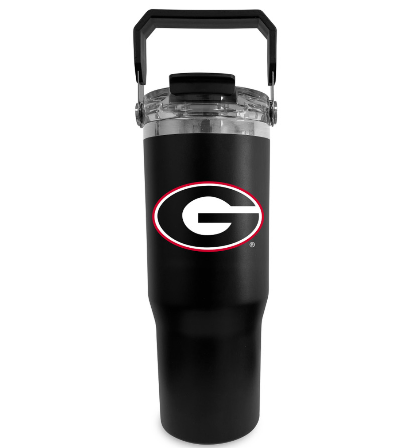 UGA 32 oz Bucket Handle Tumbler