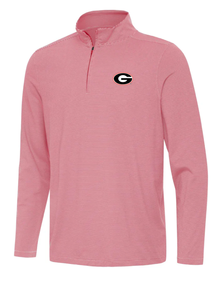UGA Antigua 1/4 Zip Pullover