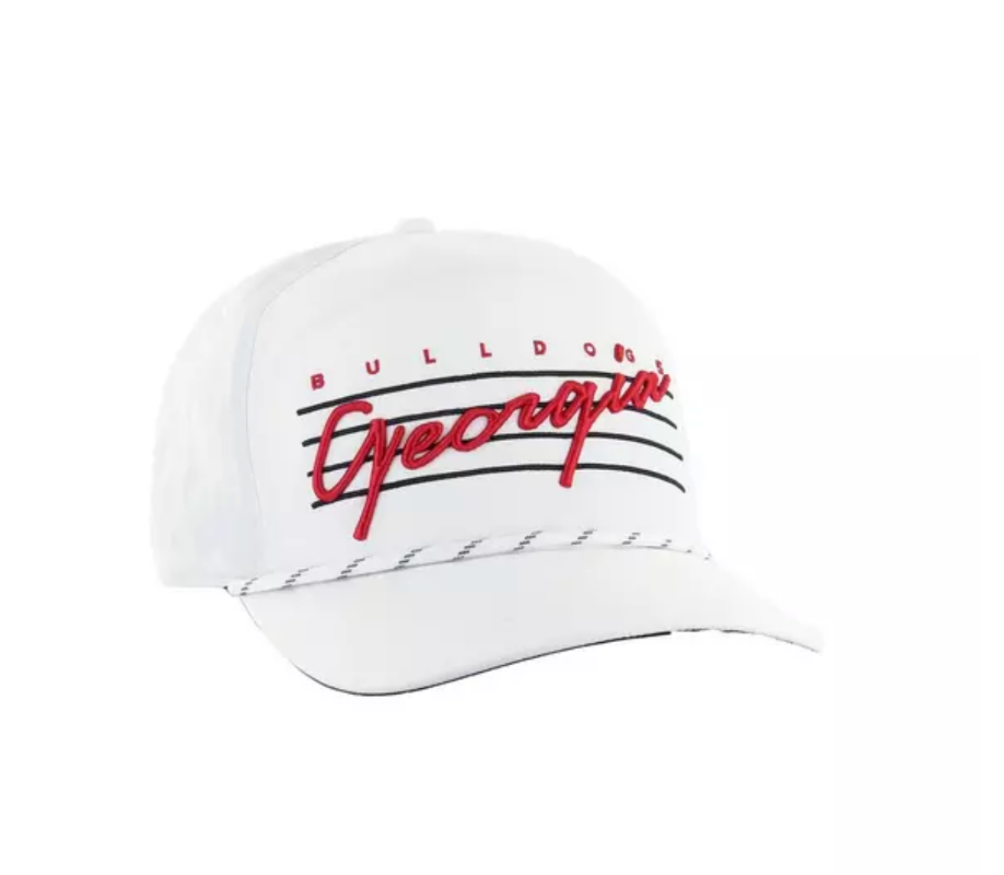 UGA '47 Brand White Downburst Hitch Trucker Hat