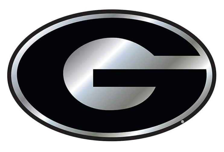 UGA Chrome Super G Magnet