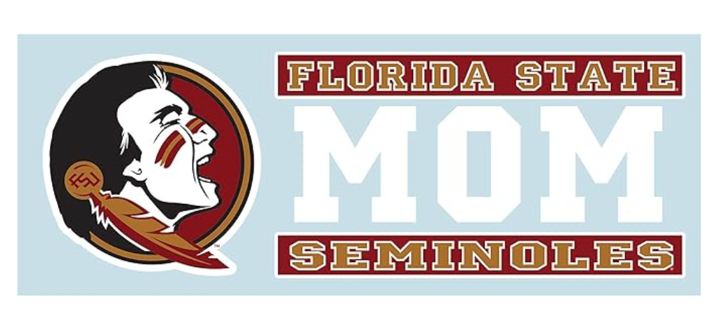 FSU Seminoles "Mom" Decal