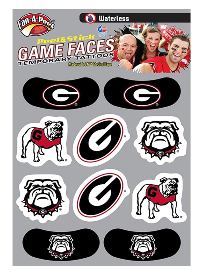 UGA Waterless Face Tattoos 10pcs Combo Pack