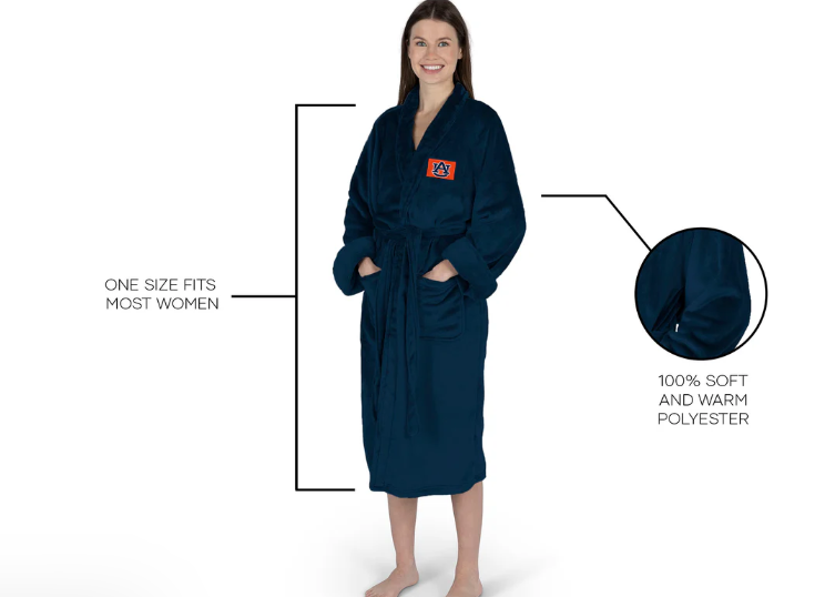 AUB Silk Touch Bath Robe