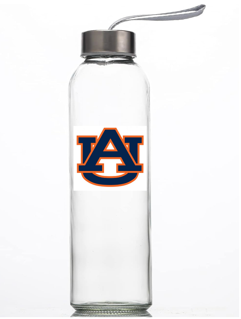 AUB 18oz Clear Water Bottle