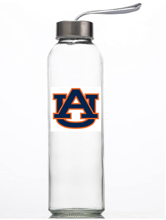 AUB 18oz Clear Water Bottle