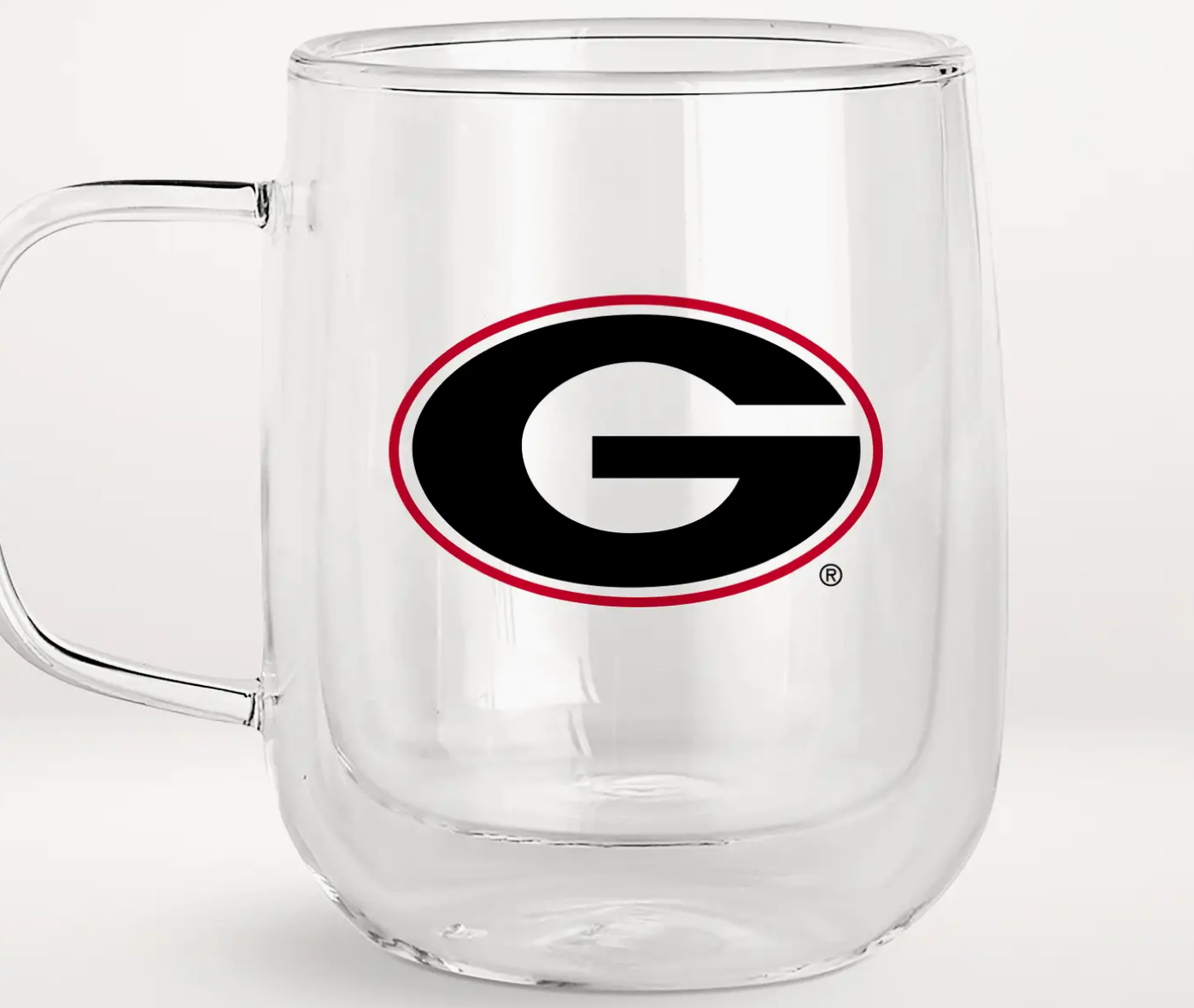 UGA Landmark Glass Mug