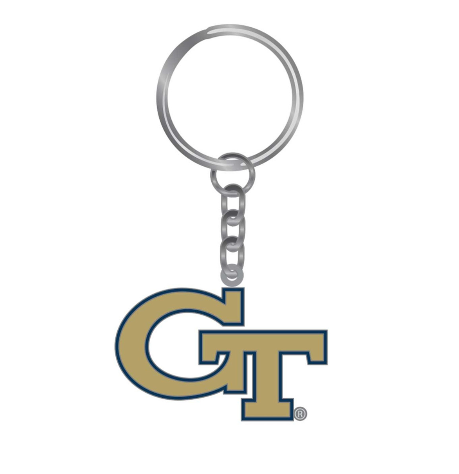 GTU Metal Logo Keychain