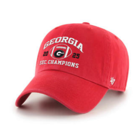 UGA 2025 SEC Champions Clean Up Hat