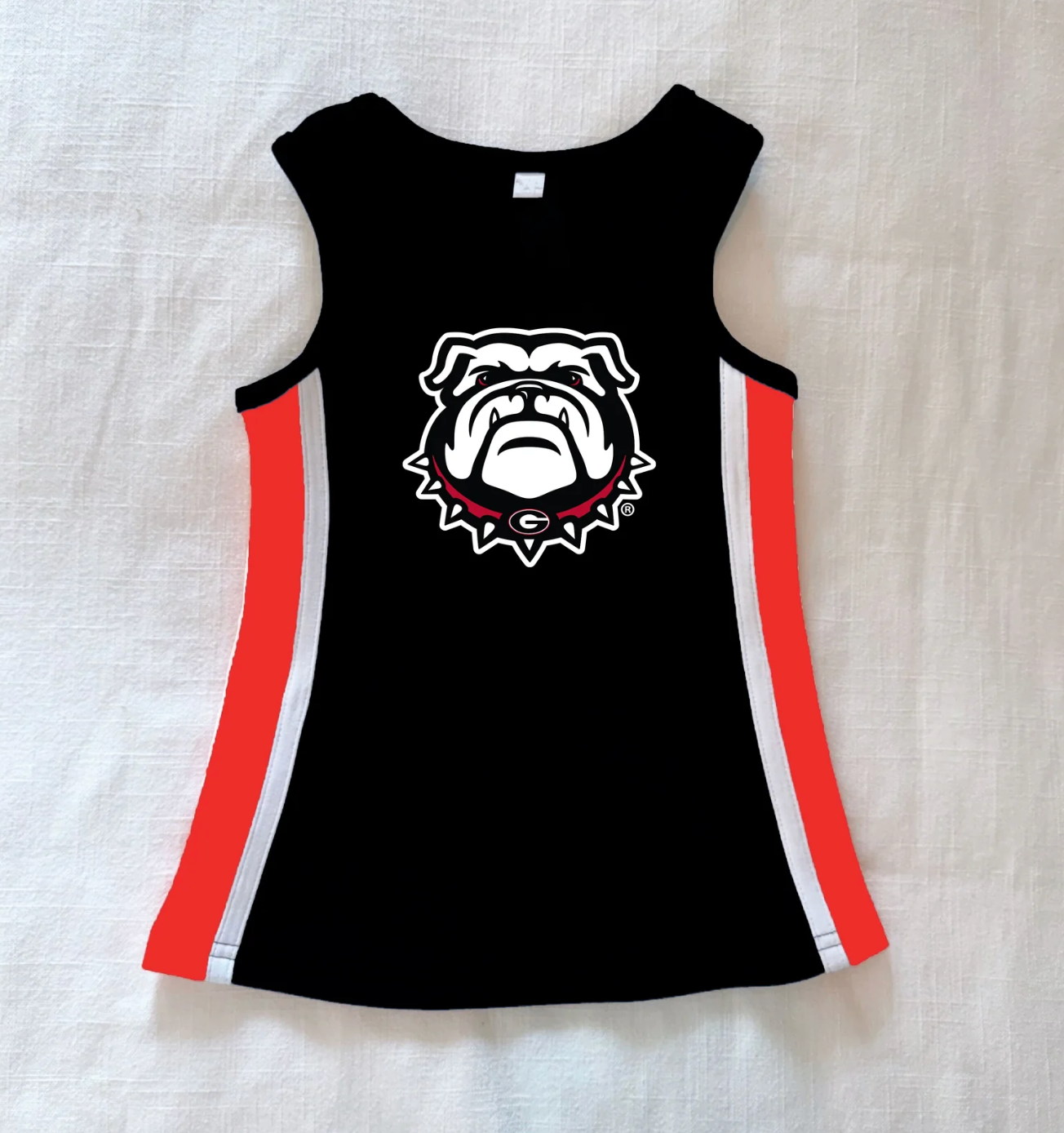 UGA Cheer Dress The Power Stripe w New Dog
